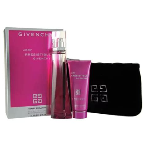 givenchy very irresistible 75ml eau de toilette gift set